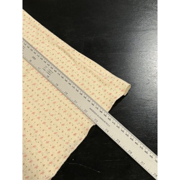 Abercrombie & Fitch Y2K Pointelle Moose Print Fitted Baby Tee Cream Womens Small - Picture 8 of 8